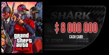 Grand Theft Auto Online Megalodon Shark Cash Card 8 000 000 (DLC)