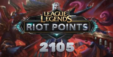 League of Legends Riot Points 2105 RP 