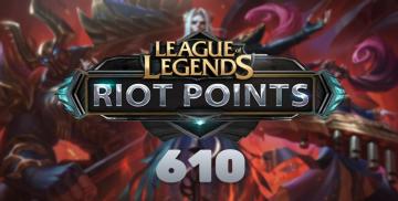  League of Legends Riot Points 610 RP